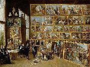 David Teniers the Younger Erzherzog Leopold Wilhelm in seiner Galerie in Brussel oil on canvas